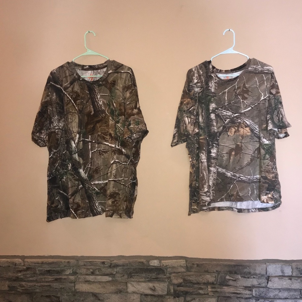 Two 3xl game winner camo T-shirt’s